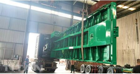 40 Foot Container Flatbed Trailer will be sent to Jamaica by Container