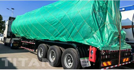3 Axle Fuel Tanker Trailer is Ready to Sent to Jamaica