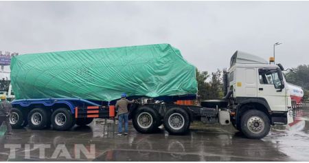 3 Axle Cement Bulk Trailer will be Sent to Jamaica