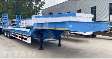 4 Axle Low Loader Truck will be sent to Jamaica