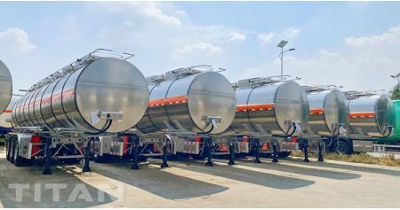 Aluminum Alloy Oil Tanker Trailer will be sent to Jamaica