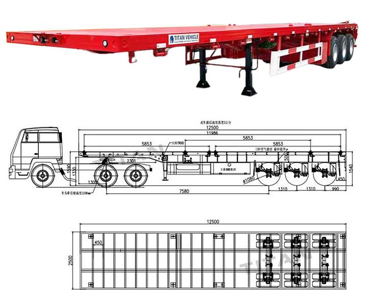 Cheap Flatbed Trailers for Sale in Jamaica