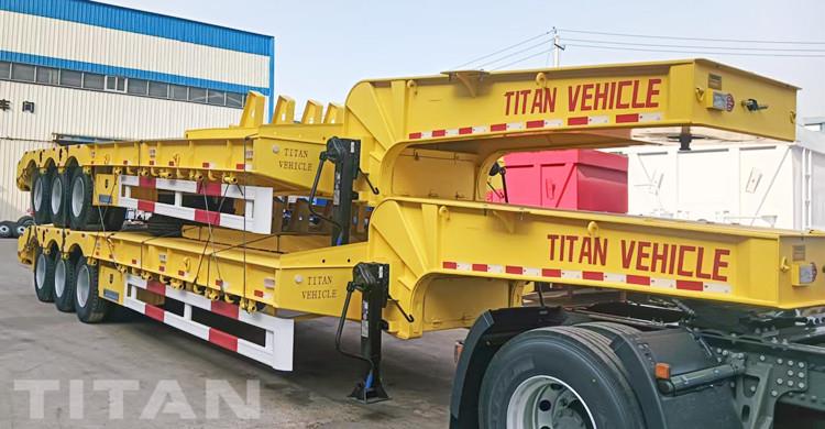 40 Feet Low Bed Trailer Truck for Sale in Jamaica