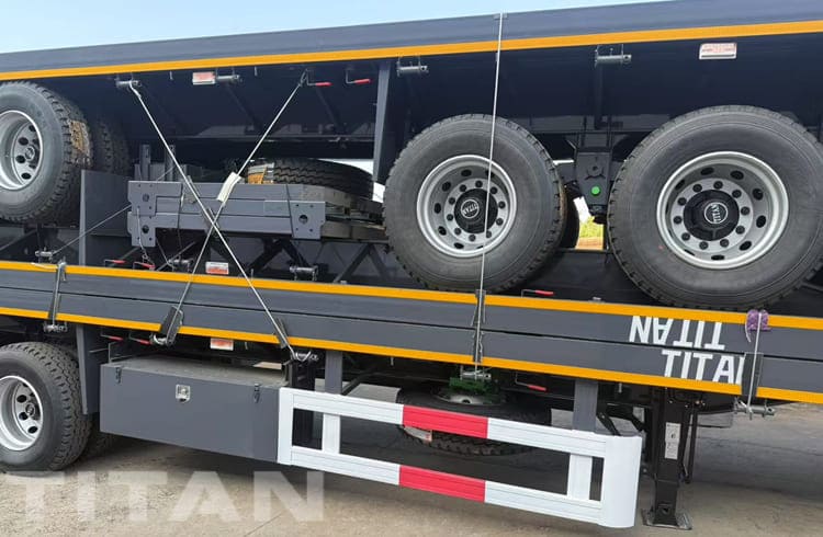 4 Axle Flatbed Trailer for Sale in Jamaica