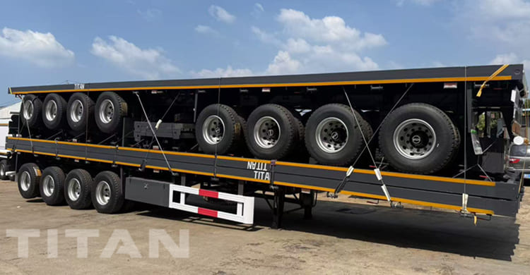 4 Axle Flatbed Trailer for Sale in Jamaica