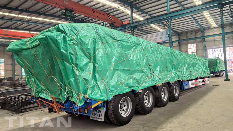 4 Axle Lowbed Trailer Truck for Sale in Jamaica