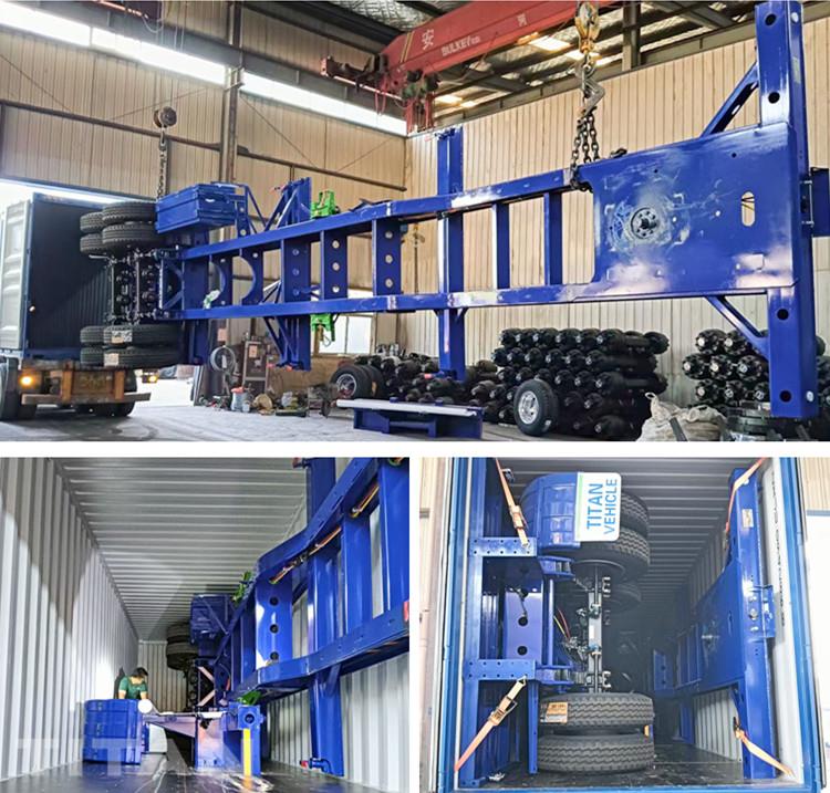 2 Axle 40 Foot Container Skeleton Trailer for Sale in Jamaica