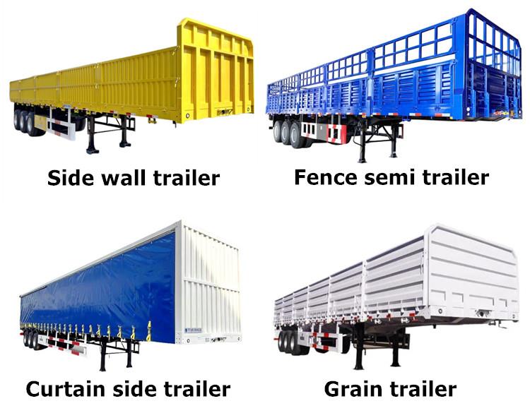 Different Types of Cargo Semi Trailer in Jamaica