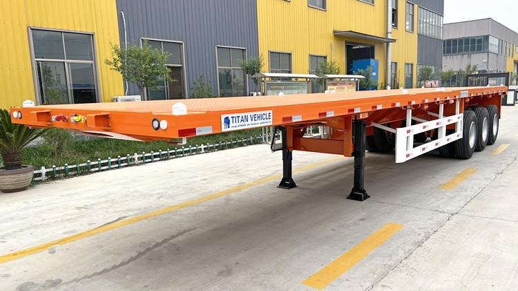 How Much Does a Flatbed Cost? Flatbed Tractor Container Trailer in Jamaica Ocho Rios