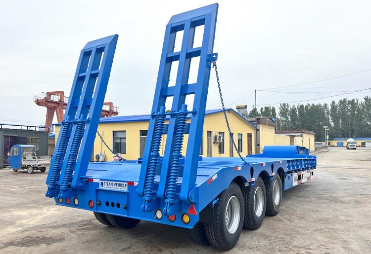 3 Axle Low Bed Semi Trailer for Sale in Jamaica Montego Bay