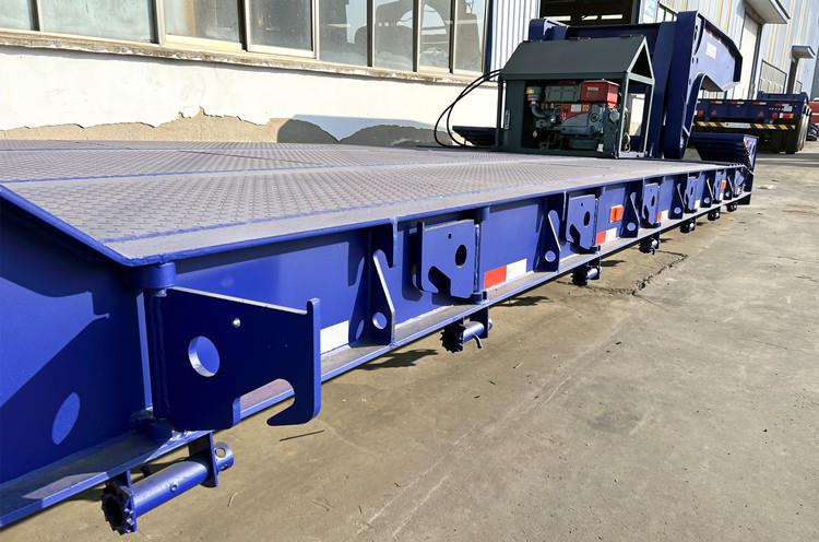 3 Axle 60 Ton Hydraulic Lowboy Removable Gooseneck Trailer for Sale in Jamaica