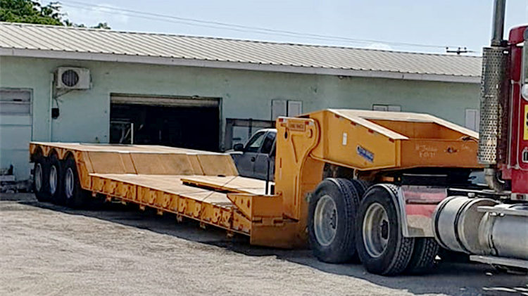 Tri Axle Front Loading Trailer | 80 Ton Front Loader Trailer for Sale in Jamaica