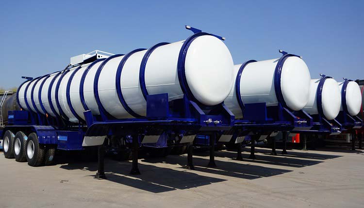 Chemical Sulphuric Acid Tanker Trailer for Sale in Jamaica