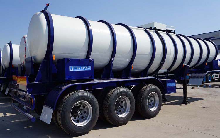 Chemical Sulphuric Acid Tanker Trailer for Sale in Jamaica