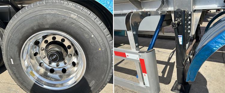 CIMC 45000 Liters Aluminum Tanker Trailer for Sale in Jamaica