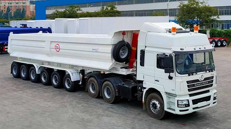 CIMC 70 Ton 6 Axle Dump Truck Trailer for Sale in Jamaica