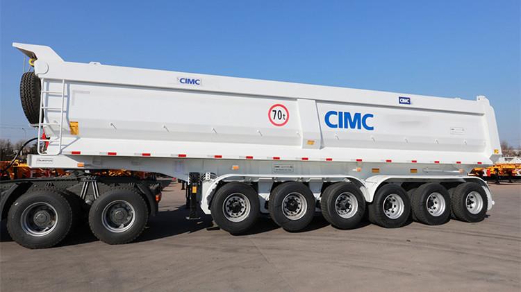 CIMC 70 Ton 6 Axle Dump Truck Trailer for Sale in Jamaica