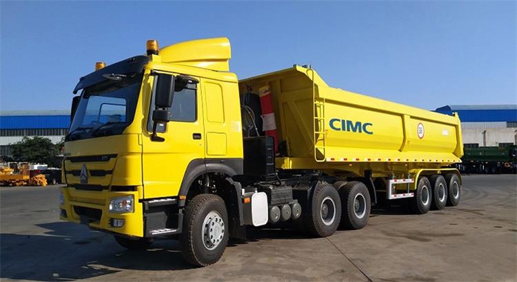 Hydraulic Tractor 3 Axle Tipper Trailer for Sale Manufacturers in Jamaica