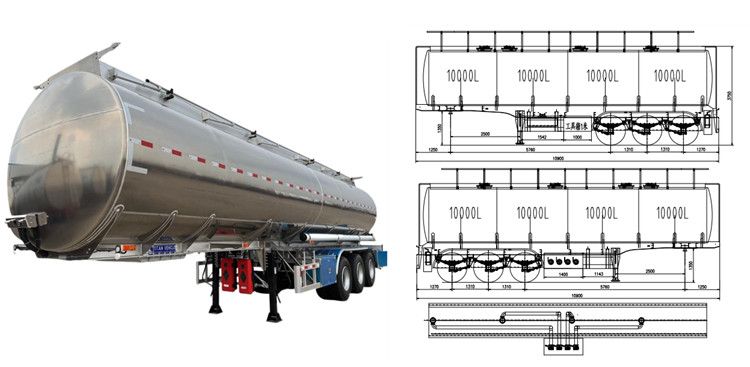 Aluminum Tanker Trailer | Petrol Tanker for Sale Price in Jamaica
