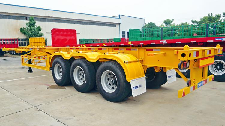 CIMC 3 Axle Container Chassis for Sale in Jamaica