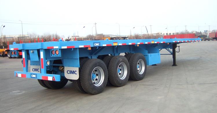 CIMC 40ft Container Flatbed Trailer for Sale in Jamaica