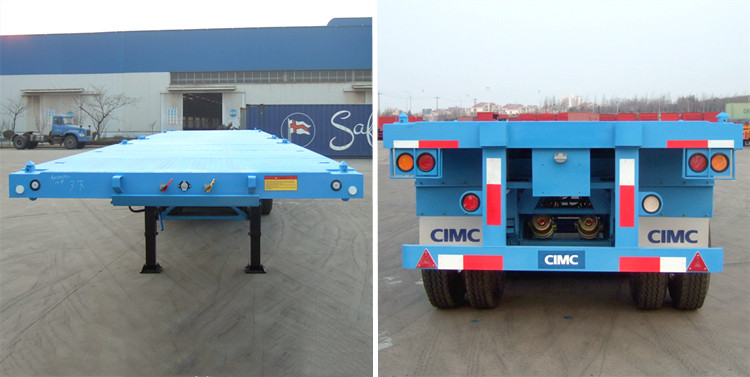 CIMC 40ft Container Flatbed Trailer for Sale in Jamaica