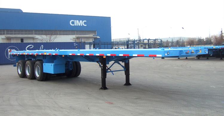 CIMC 40ft Container Flatbed Trailer for Sale in Jamaica