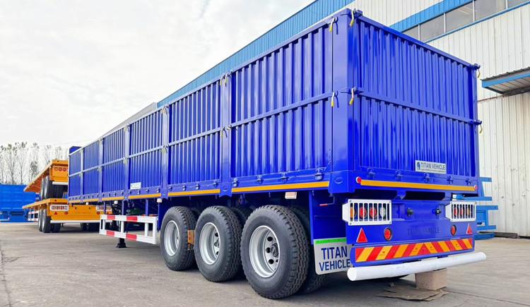 Tri Axle Side Wall Semi Trailer for Sale in Jamaica
