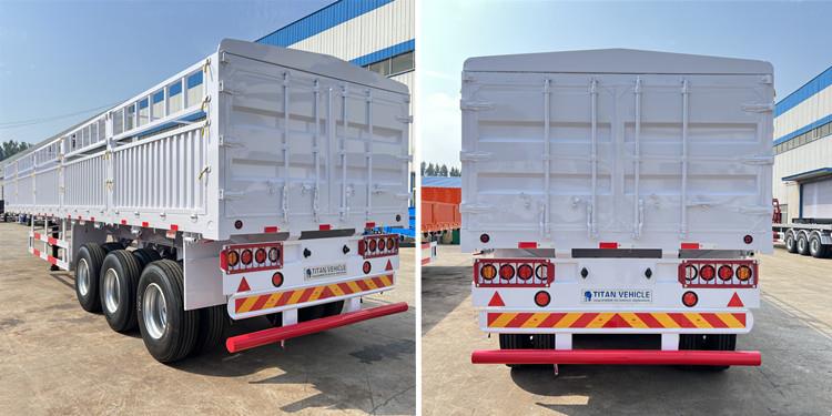 3 Axle 60 Tons Fence Semi Trailer for Sale in Jamaica