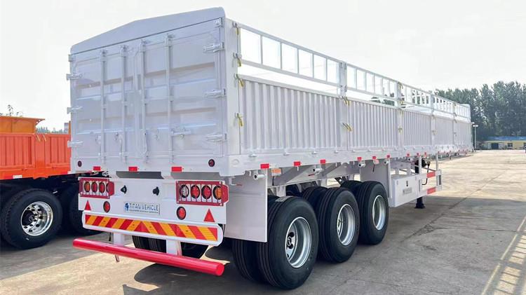 3 Axle 60 Tons Fence Semi Trailer for Sale in Jamaica