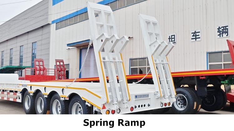 4 Axle 100 Ton Low Bed Trailer for Sale in Jamaica