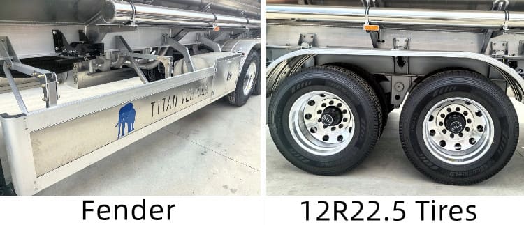 2 Axle Aluminum Tanker Trailer for Sale in Jamaica