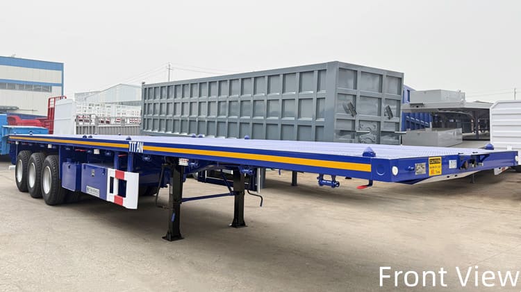 2025 New Tri Axle Flatbed Trailer for Sale near Me in Jamaica