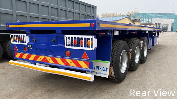 2025 New Tri Axle Flatbed Trailer for Sale near Me in Jamaica