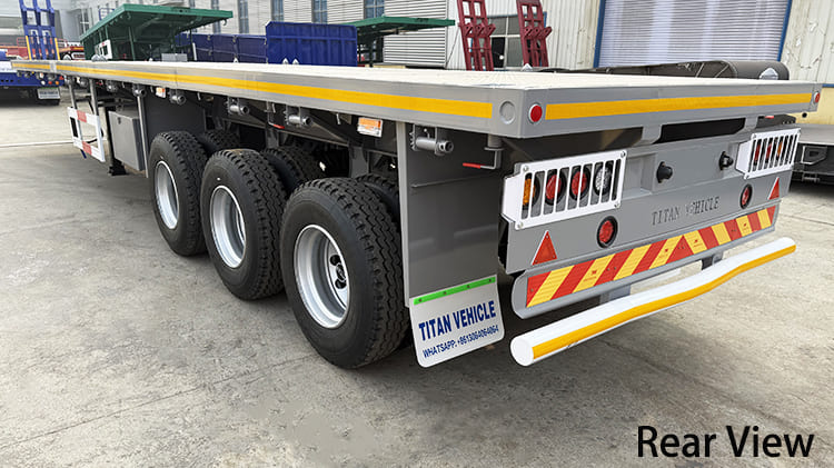 3 Axle 40 Ft Flatbed Trailer for Sale in Jamaica