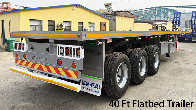 3 Axle 40 Ft Flatbed Trailer for Sale in Jamaica