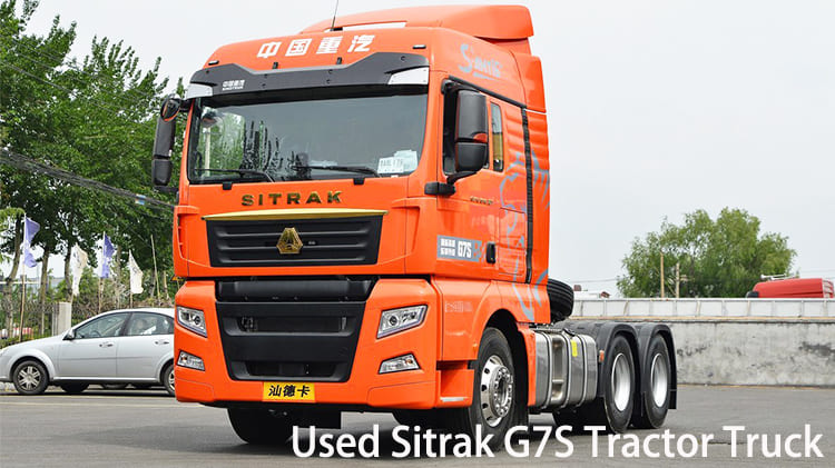 ZZ4256 Used Sitrak Howo G7S Tractor Truck for Sale in Jamaica