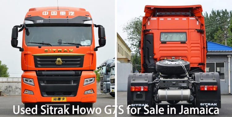 ZZ4256 Used Sitrak Howo G7S Tractor Truck for Sale in Jamaica