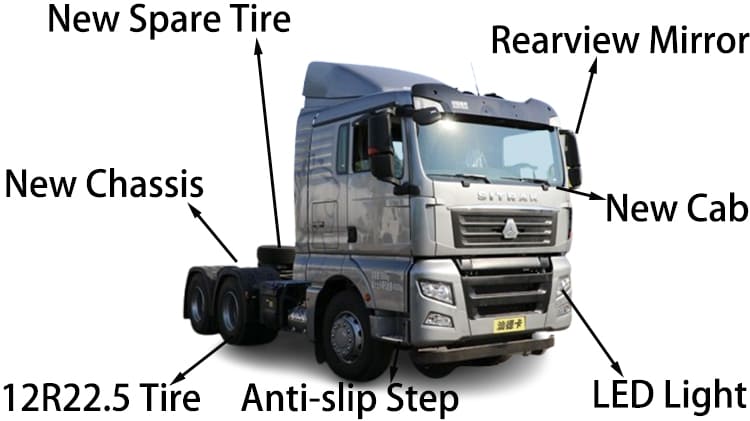 RHD Used Sitark Trucks 6x4 440 HP Price in Jamaica