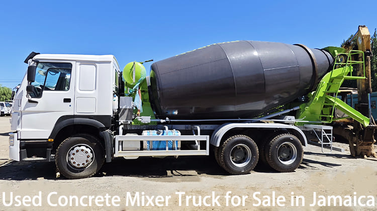 Used Howo Concrete Mixer Truck 6x4 for Sale in Jamaica