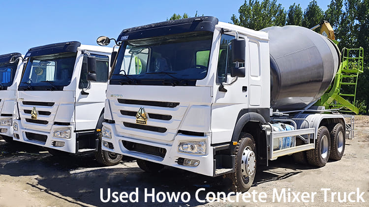 Used Howo Concrete Mixer Truck 6x4 for Sale in Jamaica