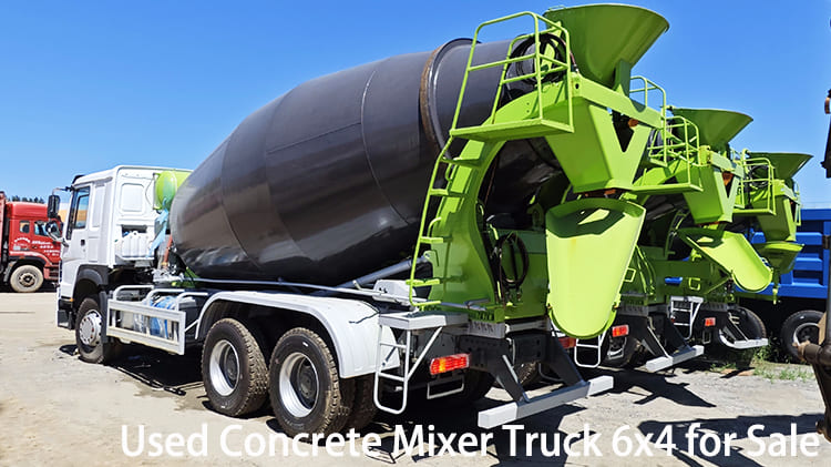 Used Howo Concrete Mixer Truck 6x4 for Sale in Jamaica