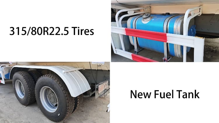 6x4 Used Howo 20000L Fuel Tanker Trucks for Sale in Jamaica