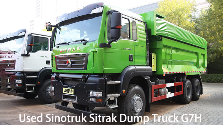 CNHTC Used Sinotruk Sitrak Howo Dump Truck for Sale in Jamaica Kingston