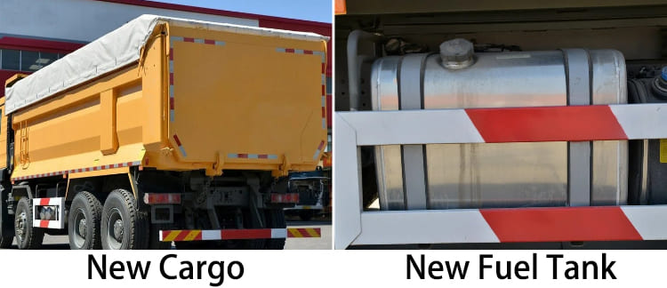 8x4 Second Hand Sinotruk Sitrak G7 Dump Truck for Sale in Jamaica