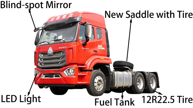 6x4 Sino Howo Trucks N7W 460 for Sale in Jamaica Port Antonio