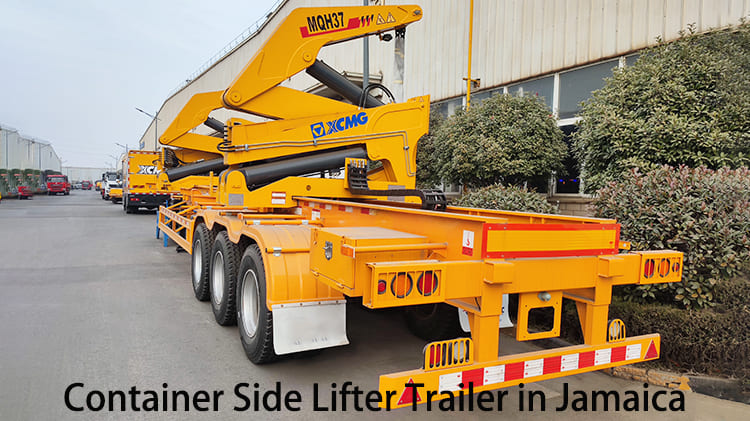 3 Axle 37 Ton Container Side Lifter Trailer for Sale in Jamaica