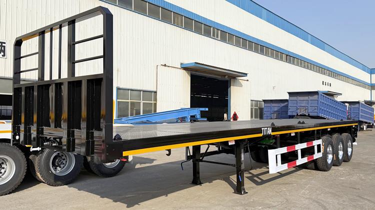 40 Foot Semi Flatbed Truck Trailer for Sale Price in Jamaica