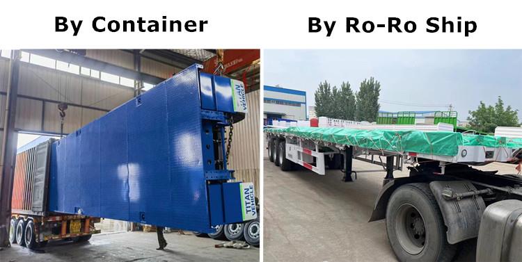 40 Foot Semi Flatbed Truck Trailer for Sale Price in Jamaica