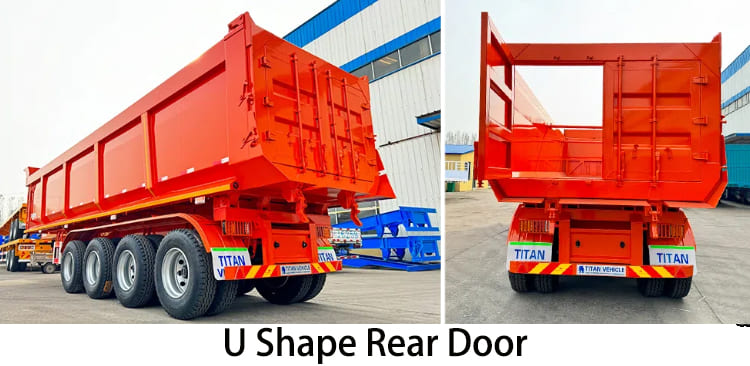 35 CBM Semi Dump Trailers for Sale Near Me | Dumper Trailer for Sale in Jamaica